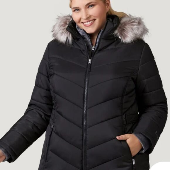NWT Free Country Women's Plus Size Unstoppable II Poly Air Touch Jacket 2X - Picture 1 of 11